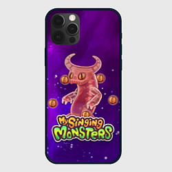 Чехол для iPhone 12 Pro Max My singing monsters ЭПИЧЕСКИЙ ВУЖАС, цвет: 3D-черный