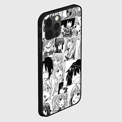 Чехол для iPhone 12 Pro Max Log Horizon pattern, цвет: 3D-черный — фото 2