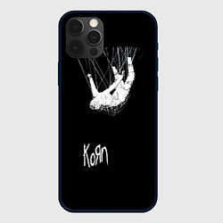 Чехол для iPhone 12 Pro Max KoЯn Korn, цвет: 3D-черный
