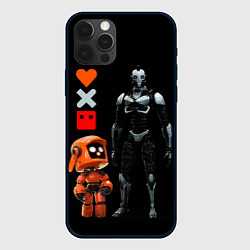 Чехол для iPhone 12 Pro Max Любовь Смерть и Роботы Love Death and Robots, цвет: 3D-черный