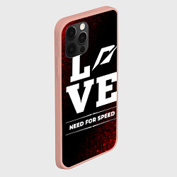 Чехол для iPhone 12 Pro Max Need for Speed Love Классика, цвет: 3D-светло-розовый — фото 2