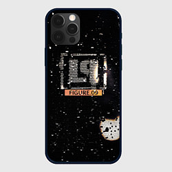 Чехол для iPhone 12 Pro Max Linkin Park соты, цвет: 3D-черный