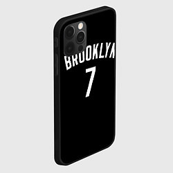 Чехол для iPhone 12 Pro Max Кевин Дюрант Бруклин, цвет: 3D-черный — фото 2