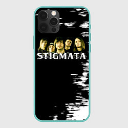 Чехол для iPhone 12 Pro Max Группа Stigmata, цвет: 3D-мятный