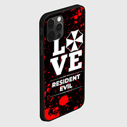 Чехол для iPhone 12 Pro Max Resident Evil Love Классика, цвет: 3D-черный — фото 2
