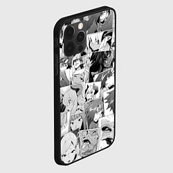 Чехол для iPhone 12 Pro Max Тяжёлый труд в подземелье pattern, цвет: 3D-черный — фото 2