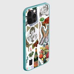 Чехол для iPhone 12 Pro Max Underground vanguard pattern fashion 2088, цвет: 3D-мятный — фото 2