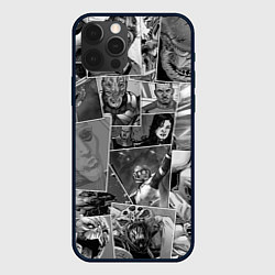 Чехол для iPhone 12 Pro Max Mass effect comix, цвет: 3D-черный