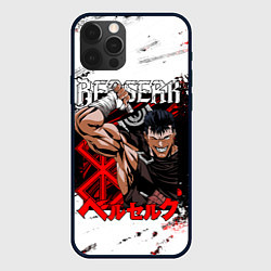 Чехол для iPhone 12 Pro Max Генерал Гатс - BERSERK - БЕРСЕРК, цвет: 3D-черный