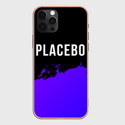 Чехол для iPhone 12 Pro Max Placebo Purple Grunge, цвет: 3D-светло-розовый