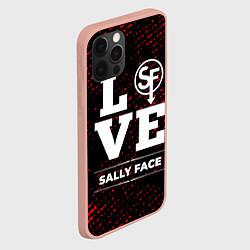 Чехол для iPhone 12 Pro Max Sally Face Love Классика, цвет: 3D-светло-розовый — фото 2