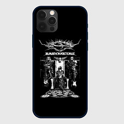 Чехол для iPhone 12 Pro Max BABYMETAL Throne, цвет: 3D-черный