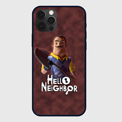 Чехол iPhone 12 Pro Max Привет сосед: Сосед с лопатой