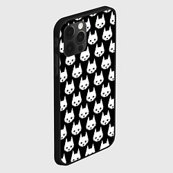 Чехол для iPhone 12 Pro Max Stray Pattern, цвет: 3D-черный — фото 2