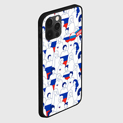 Чехол для iPhone 12 Pro Max Русский народ, цвет: 3D-черный — фото 2