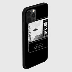 Чехол для iPhone 12 Pro Max Do you want to believe?, цвет: 3D-черный — фото 2