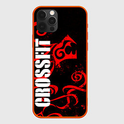 Чехол для iPhone 12 Pro Max Кроссфит : дракон, цвет: 3D-красный
