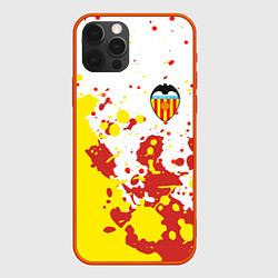 Чехол для iPhone 12 Pro Max Valencia Краска, цвет: 3D-красный