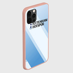 Чехол для iPhone 12 Pro Max Tottenham hotspur Голубые полосы, цвет: 3D-светло-розовый — фото 2