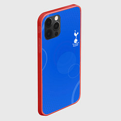 Чехол для iPhone 12 Pro Max Tottenham hotspur Голубая абстракция, цвет: 3D-красный — фото 2