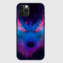 Чехол для iPhone 12 Pro Max Mystical wolf, цвет: 3D-черный
