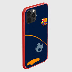 Чехол для iPhone 12 Pro Max Barcelona Абстракция, цвет: 3D-красный — фото 2