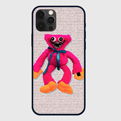 Чехол для iPhone 12 Pro Max Киси Миси объёмная игрушка - Kissy Missy, цвет: 3D-черный