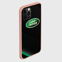 Чехол для iPhone 12 Pro Max Land rover Зелёная абстракция, цвет: 3D-светло-розовый — фото 2