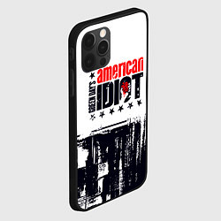 Чехол для iPhone 12 Pro Max Green day american idiot - rock, цвет: 3D-черный — фото 2