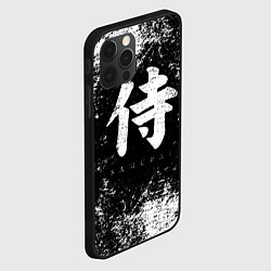 Чехол для iPhone 12 Pro Max Иероглиф samurai, цвет: 3D-черный — фото 2