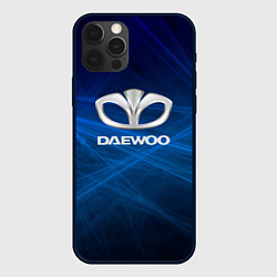 Чехол для iPhone 12 Pro Max Daewoo - лучи, цвет: 3D-черный