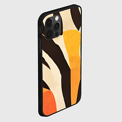 Чехол для iPhone 12 Pro Max Сафари узоры, цвет: 3D-черный — фото 2