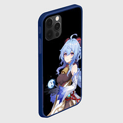 Чехол для iPhone 12 Pro Max Гань Юй - Минимализм, цвет: 3D-тёмно-синий — фото 2