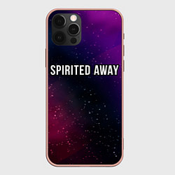 Чехол iPhone 12 Pro Max Spirited Away gradient space