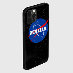 Чехол для iPhone 12 Pro Max Маша Наса космос, цвет: 3D-черный — фото 2