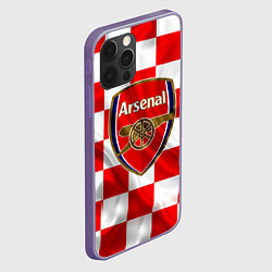 Чехол для iPhone 12 Pro Max ФК Арсенал Шах и Мат, цвет: 3D-серый — фото 2