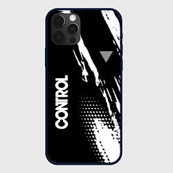 Чехол для iPhone 12 Pro Max Control Logo, цвет: 3D-черный