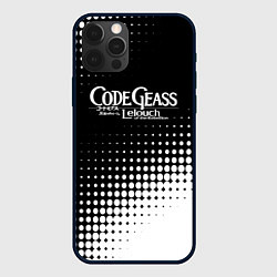 Чехол для iPhone 12 Pro Max Code geass Абстракция, цвет: 3D-черный