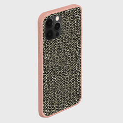 Чехол для iPhone 12 Pro Max Русская кольчуга, цвет: 3D-светло-розовый — фото 2