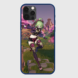 Чехол для iPhone 12 Pro Max Куки Синобу, цвет: 3D-тёмно-синий