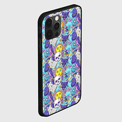 Чехол для iPhone 12 Pro Max Череп и солнце, цвет: 3D-черный — фото 2