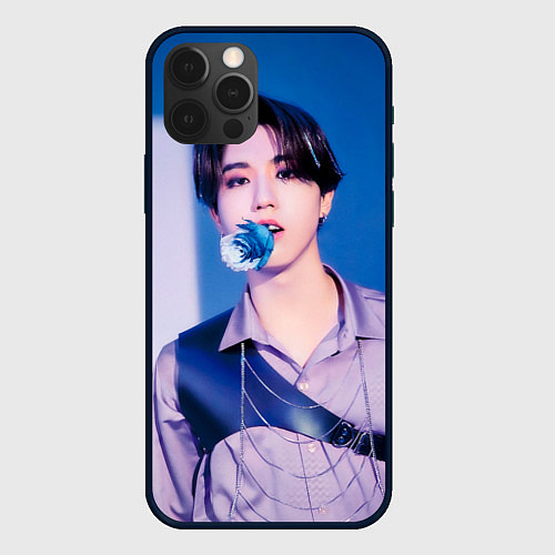 Чехол iPhone 12 Pro Max Stray Kids 2nd World Tour Maniac Han / 3D-Черный – фото 1