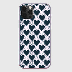 Чехол для iPhone 12 Pro Max Сердце и корни, цвет: 3D-серый