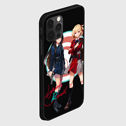 Чехол для iPhone 12 Pro Max Тисато Нисикиги - Lycoris Recoil, цвет: 3D-черный — фото 2