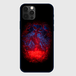 Чехол для iPhone 12 Pro Max Stranger Things - monster, цвет: 3D-черный