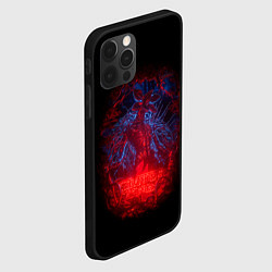 Чехол для iPhone 12 Pro Max Stranger Things - monster, цвет: 3D-черный — фото 2