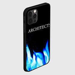 Чехол для iPhone 12 Pro Max Architects blue fire, цвет: 3D-черный — фото 2