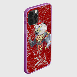 Чехол для iPhone 12 Pro Max Bear-zombie - Halloween, цвет: 3D-сиреневый — фото 2