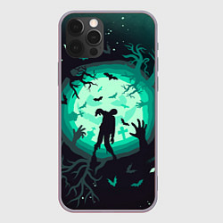 Чехол iPhone 12 Pro Max Хэллоуин - Гуляющие мертвецы