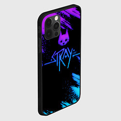 Чехол для iPhone 12 Pro Max Stray game neon, цвет: 3D-черный — фото 2